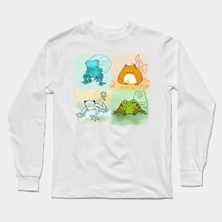 The Four Element Frogs Long Sleeve T-Shirt